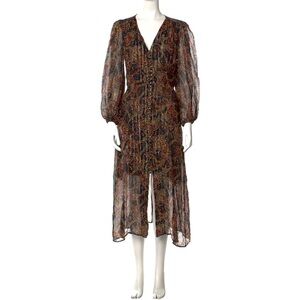 Kooples paisley pattern dress